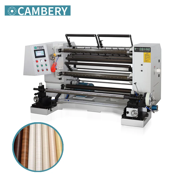 Cambery Copper Foil Window Film Cutting Machine Plastic PE Film Roll Cutting Machine