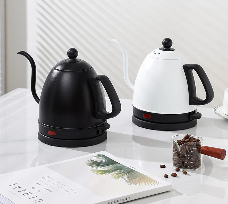 Electric Kettle Hand Brew Coffee Pot Tea Pot Home Office Tea Making 304 Stainless Steel Water Jug Hand Brewing Pot