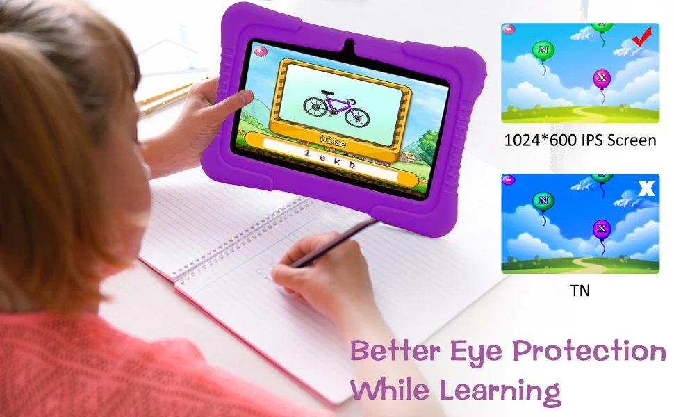 Top 10 Low Cost Android Tablets 7 Inch Learning Software Tablet For Kids WiFi Education Tablet Pc