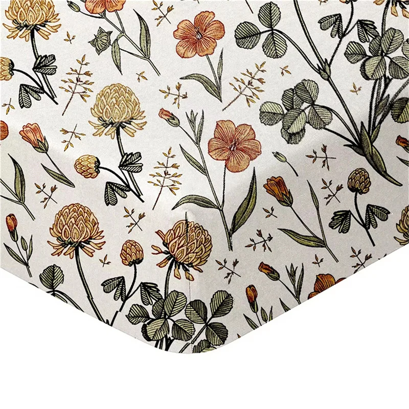 Fitted Crib Sheets Set Custom Baby Bed Mattress Bassinet Sheet Crib Cot Sheet Changing Pad Cover Manufacturers Suppliers