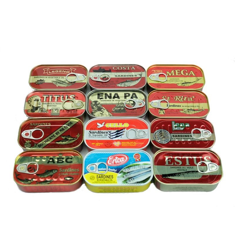 New Season China Export High Quality Wholesale Factory Price OEM/ODM Private Brand Available Canned Sardines In Vegetable Oil