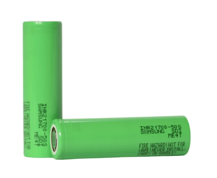 Original grade A 50S Genuine 3.6V 21700 5000mAh INR21700-50S Max 45A Discharge 21700 High Drain Flashlight Battery