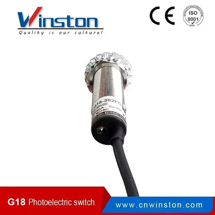 G18 светоотражающий датчик фотоэлектрического переключателя с CE