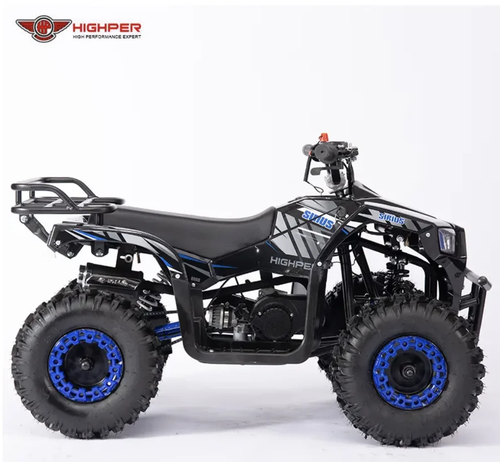 HIGHPEPR 49cc kids mini quad atv 4 wheeler atv kids gasoline bike for sale