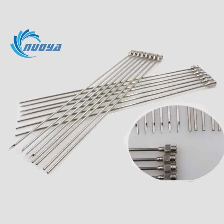 20g/60/80/100/120/150/200/250/300/500mm.Extra long Stainless Luer Lock needle with sharp or blunt tip