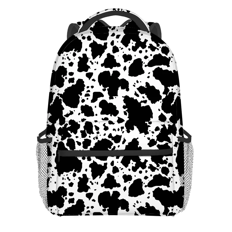 Custom Design Western Style Cow Print Aztec Leopard Backpack