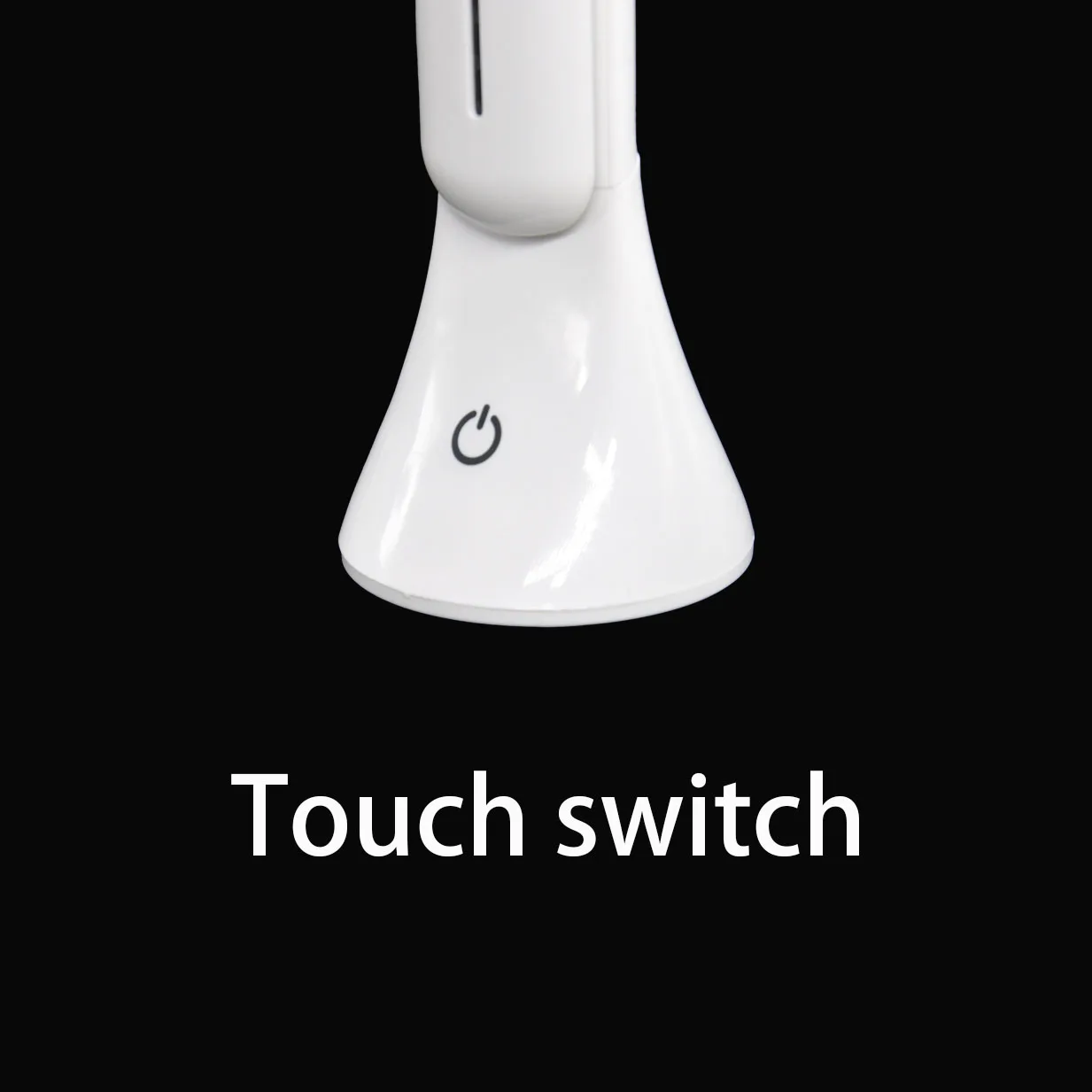 Modern LED Desk Lamp with Night Light Foldable Bed Reading Book Lamp USB Power White Shade PC Body Mini Size for Office Use