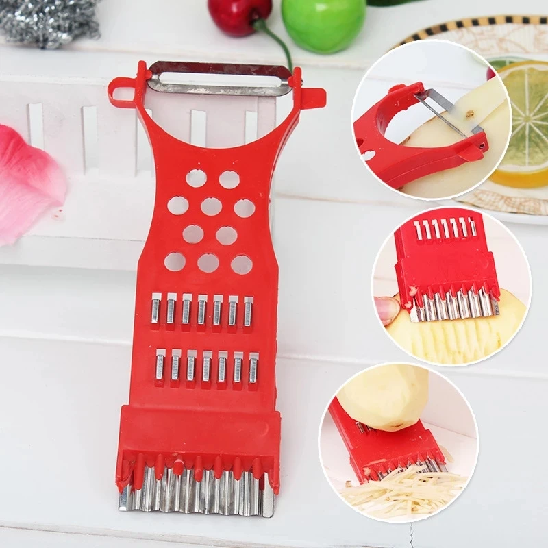 Home Kitchen Chopper Multifunctional Slicer stainless steel Shredder cucumber grater potato peeler