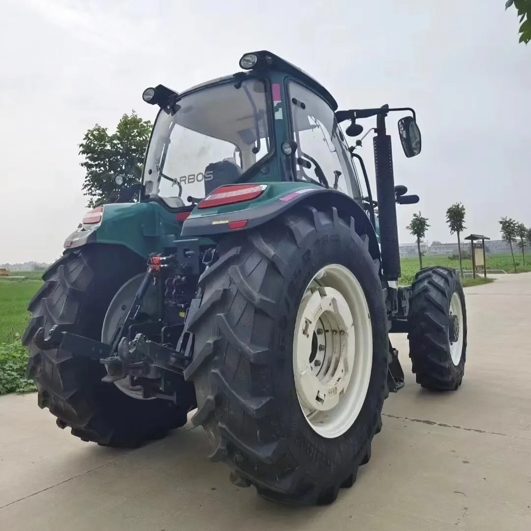 Arbos Second-hand Farm 1704 tractor with disc plow front loader
