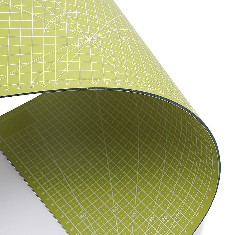 Matcha Green Color Flexible Waterproof Plastic Board Cutting Mat A3