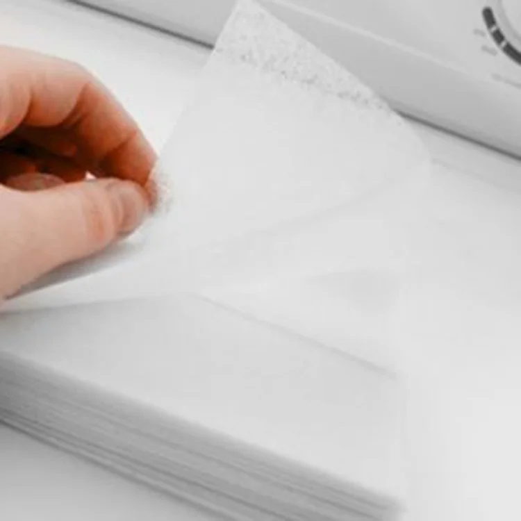 OEM/ODM High quality fabric Sheet Dryer Softener Sheet Laundry Sheet with Controling Static Cling In Fabrics