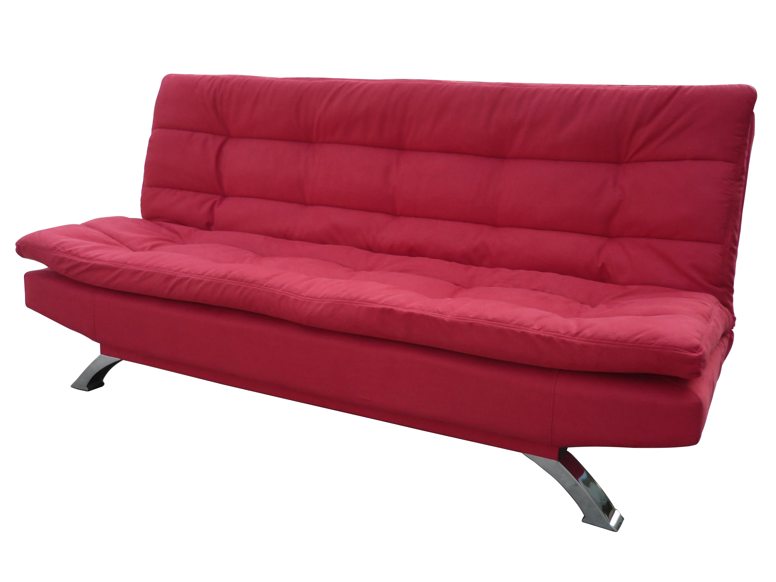Modern Fabric  Futon Sofa Furniture Fabric Sofa Cum Bed with Double Size Mattress