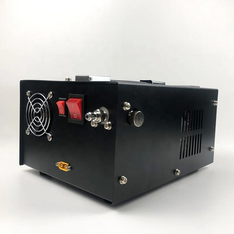 scuba diving air compressor Portable 12V DC power 300bar 4500 PSI High Pressure Mini Pcp Air Compressor pump