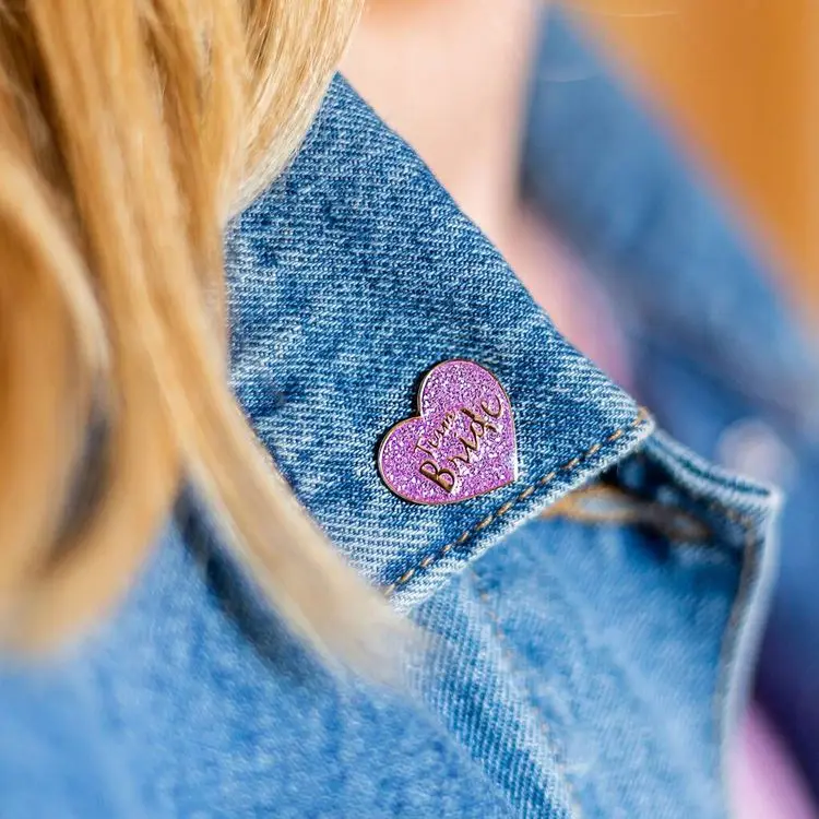 Wholesale Gifts Hat Women Clothes Badge Pins Custom Soft Enamel Book Metal decorative Craft Pin