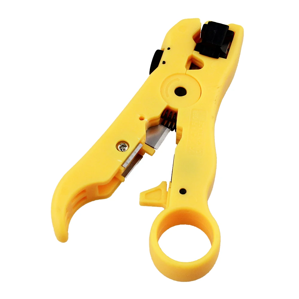 4in1 changeable blade  Coaxial&Network Cable Stripper hand pliers set for RG11 and removable coax cartridge