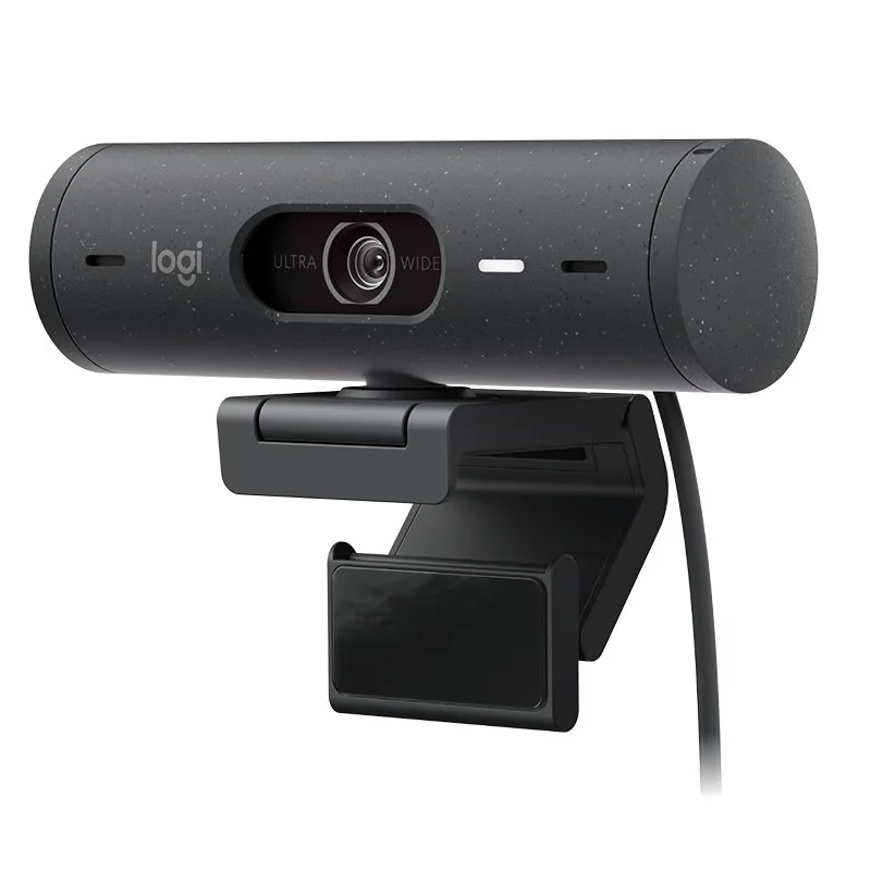 Logitech Brio 500 1080p HDR Webcam with Show Mode Conferencing PC Camera with Microphone