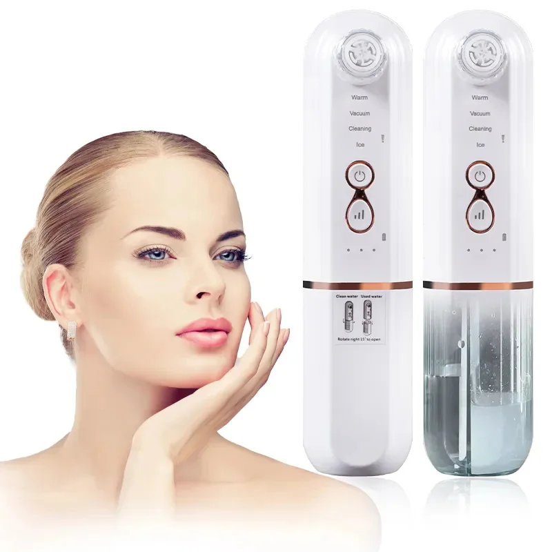 2023 Hydra Peel Handheld Microdermabrasion Blackhead Removal Device with LED Light Big Suction