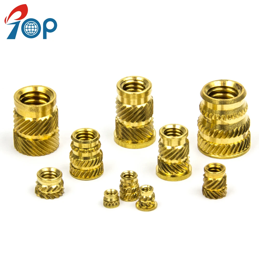 Brass Knurl Body Threaded Insert for Plastic Parts