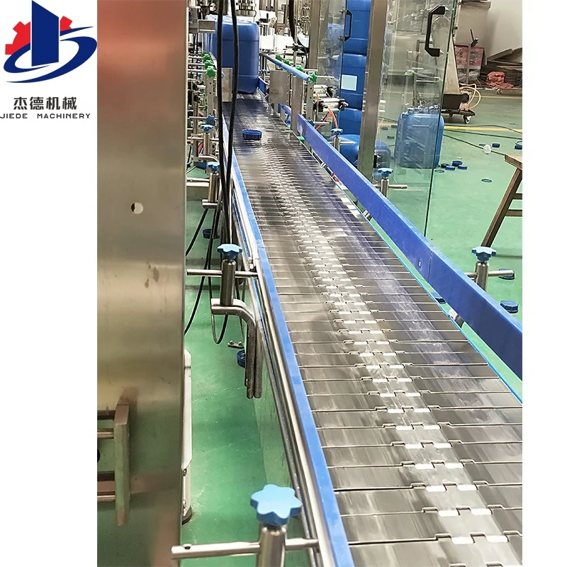 Hot sale fine machinery 6.5m stainless steel filled bottle conveyor system