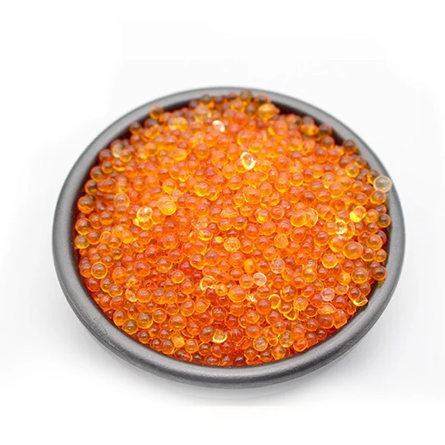 China manufacturer silica gel desiccant color change orange silica gel 3-5mm