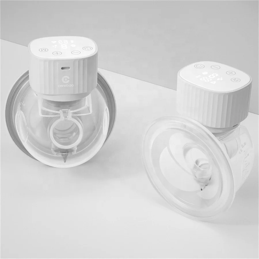 Intelligent Carebao BPA Free Silicone Electric Double Sides Wearable Breast Pump From China Manufacturer