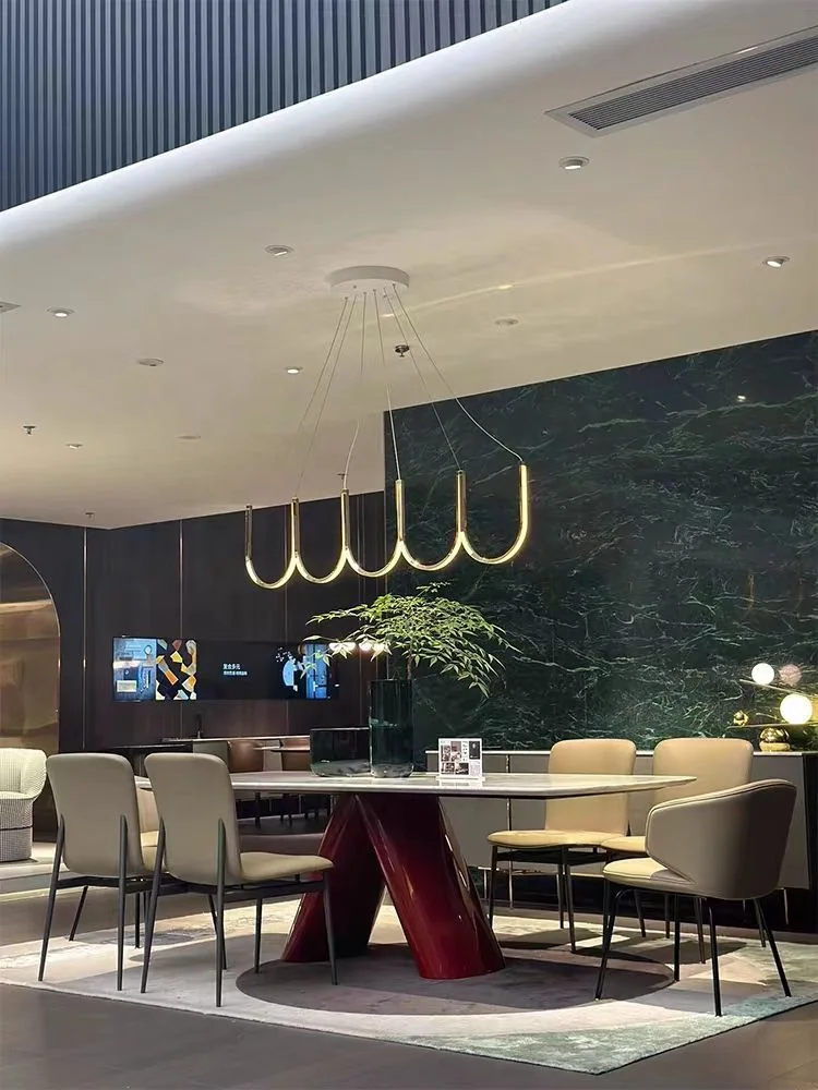 New Contemporary Furniture Dinning Table White Metal Brass Dining Table Manufacturers Brushed Brass Sintered Stone Customize