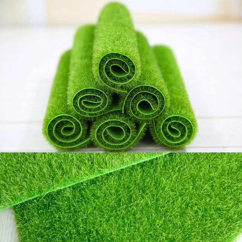Garden Decoration Green Soft Artificial Grass Synthetic,garden Synthetic Grass Plastic Opp Bag Outdoor Decoration Plastic Rope