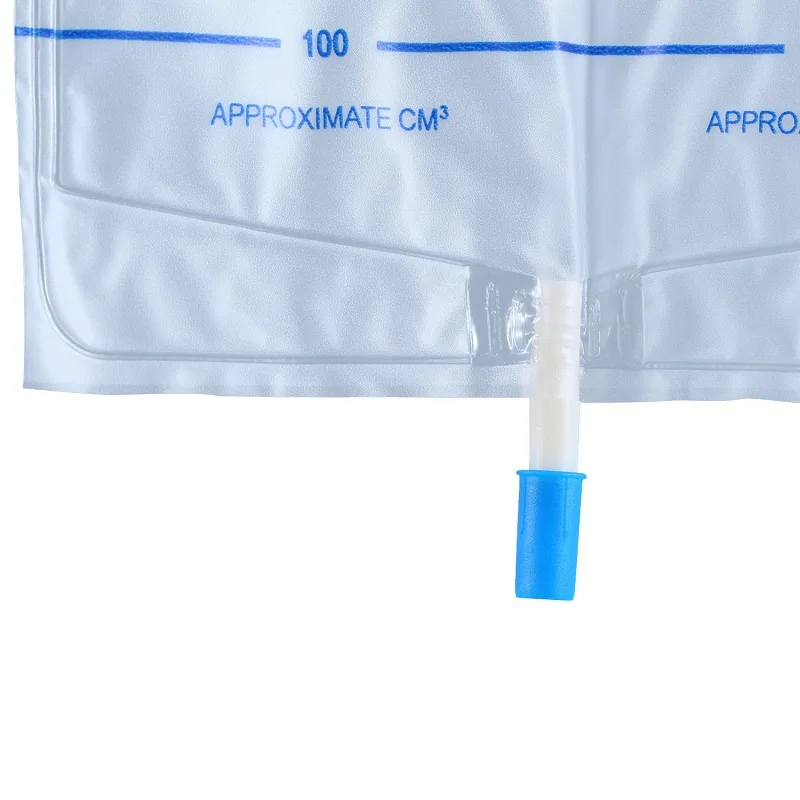 CE ISO Approved China Manufacturer Portable Economic Medical Standard Single Use Sterile Adult Urine Collection Bag 1000ml