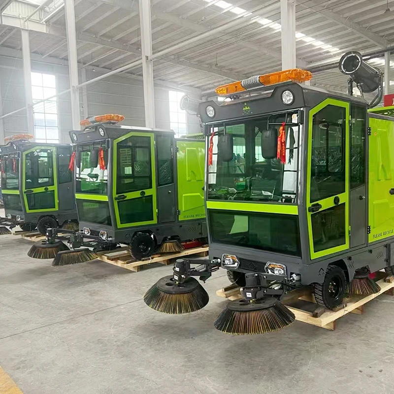 Electric road Cleaning And Sweeping Vehicle Restores The True Color Of The road Factory Direct Sales