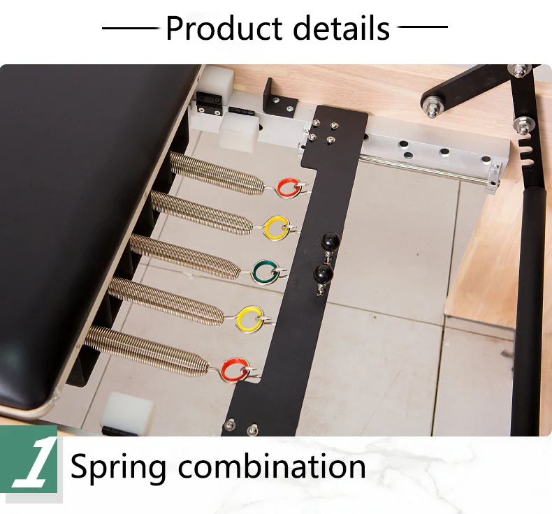Maple Multifunctional Pilates Machine Three-In-One Combination Bed Training Equipment Pilates Reformer Tower Core Bed