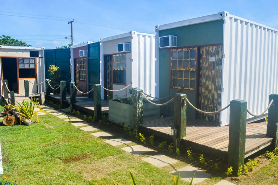 Good Quality Cheap Container House Prefabricated Hotel Living 20ft Container House Prefab House Modular Homes Shop Design