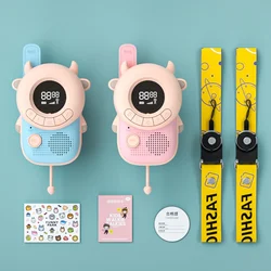 Wholesale Cute Animal Portable handheld Wireless Outdoor Kids Interphone Walkie Talkie Toy
