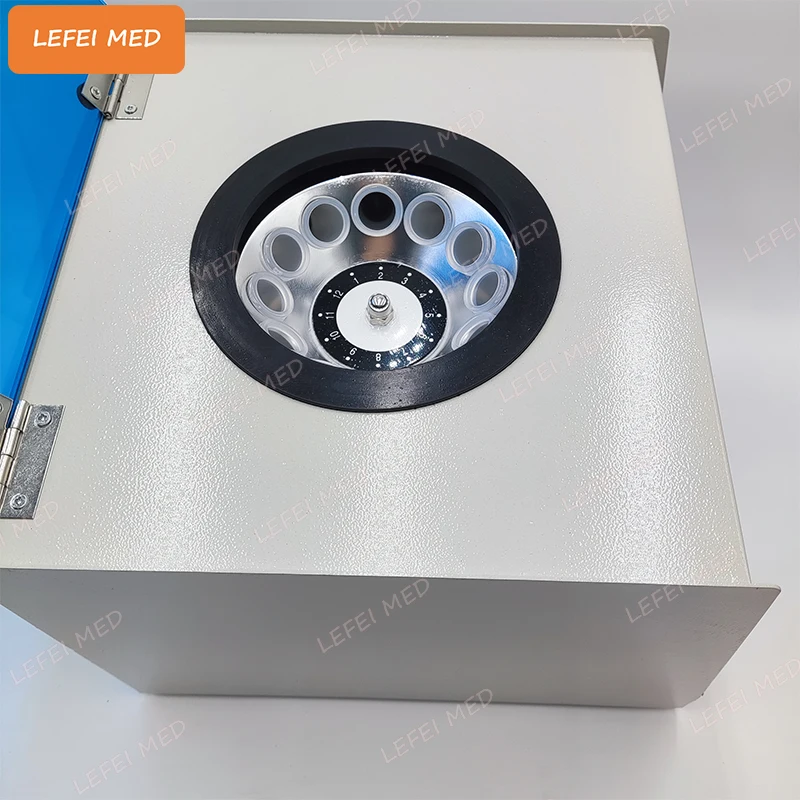 LF8103 Low Speed Blood centrifuge machine 20 ml Seperation 4000rpm 12 Swing Rotors centrifuge prp  For Laboratory Medical