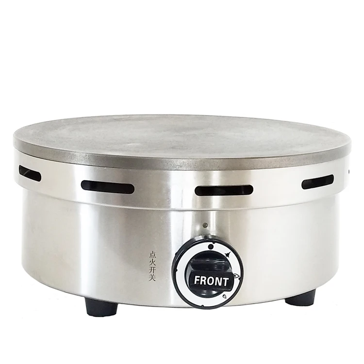 Commercial Automatic Pancake Maker Machine Crepe Makers And Hot Plate Gas Crepe Making Machine