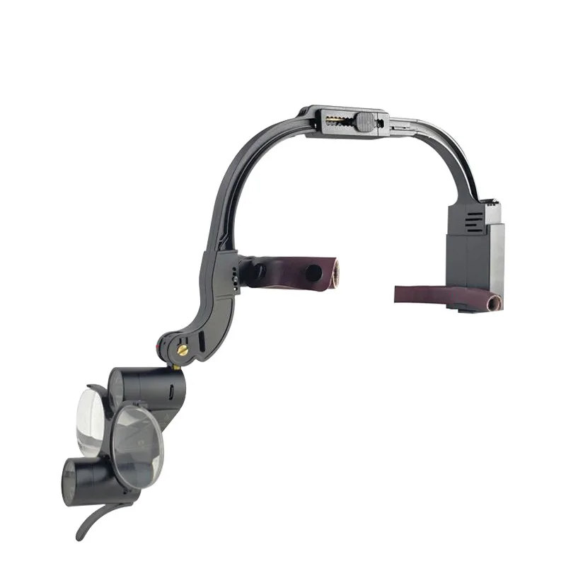 Dental Loupes HD Oral Magnifying Surgical Examination Lamp Ultralight Shadowless Head Lamp Dental Surgery Medical