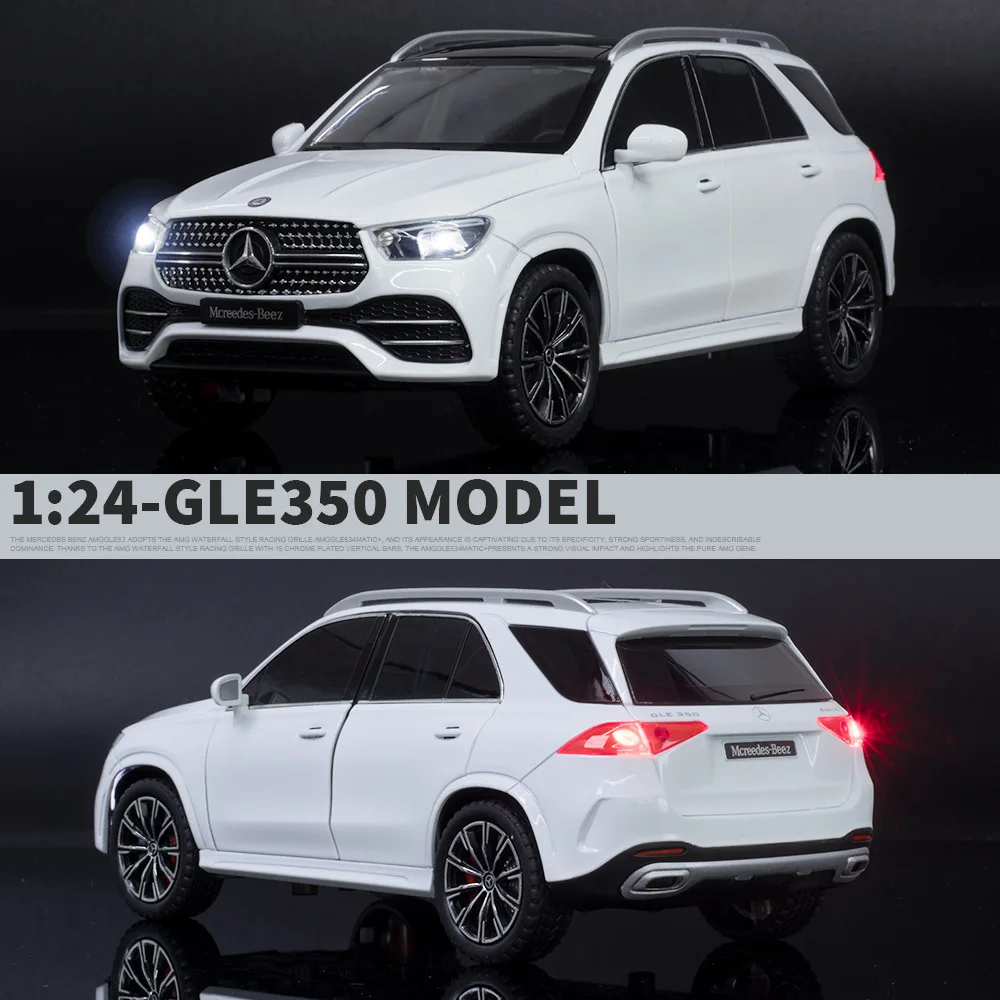 Новый продукт Benz gle350 литая под давлением игрушечная машина из сплава модель внедорожника подарок для мальчика