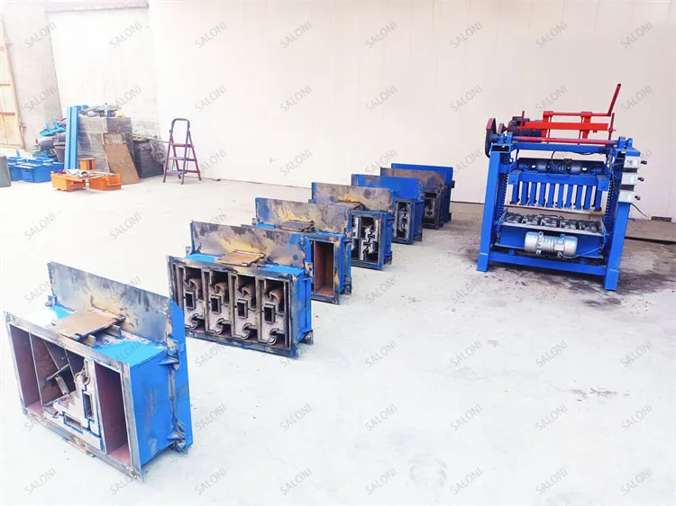 building material machinery SA4-35A brick machine making automatic concrete block making machine