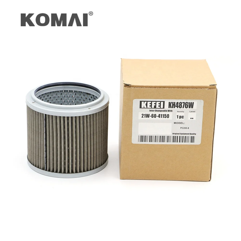 Original Quality 21W-60-41150 for Komatsu PC200-8 Hydraulic Filter Oil Filters