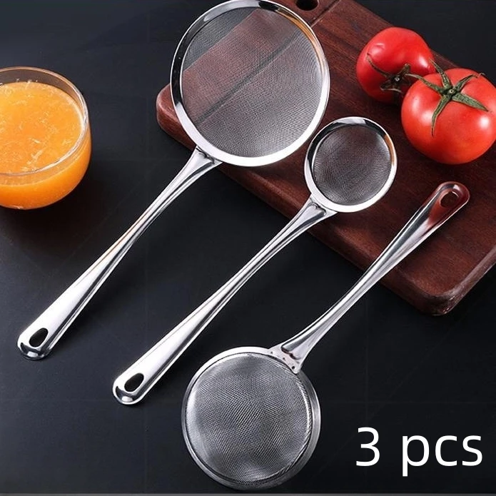 Technology Production Stainless Steel Filter Small Leaky Mesh Spoon Leak Screen Skimmer