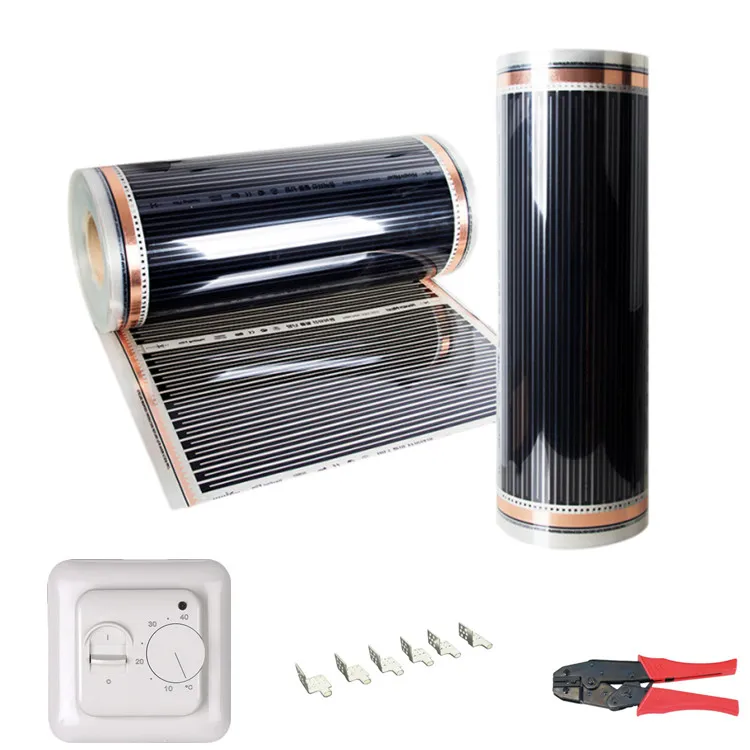 OEM wholesales PTC Electric Floor Heating System Heating Products Far Infrared Graphene Carbon Fiber Heating Film
