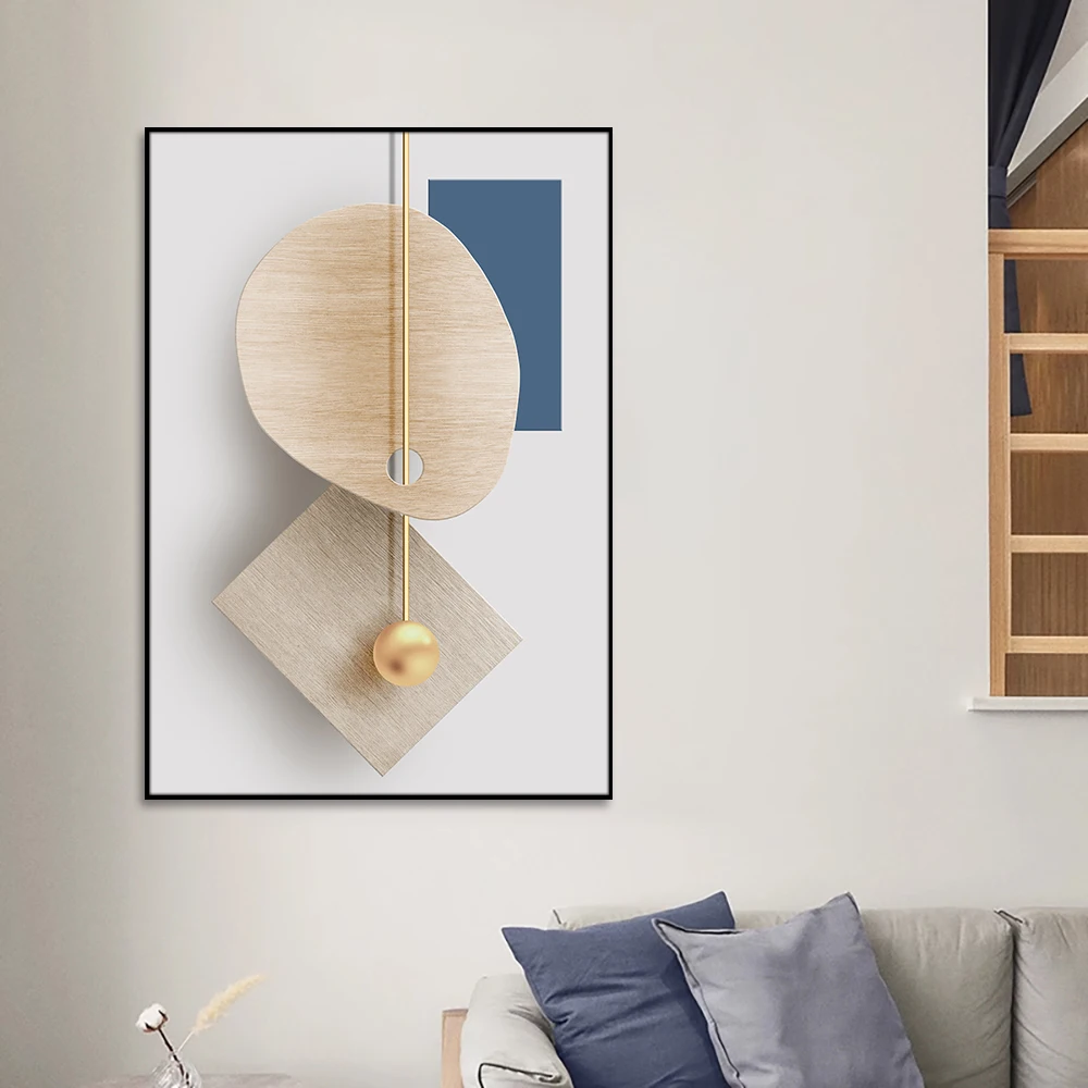 Huamiao Japanese Style Abstract Painting Wabi Sabi Wall Art Home Decoration Painting