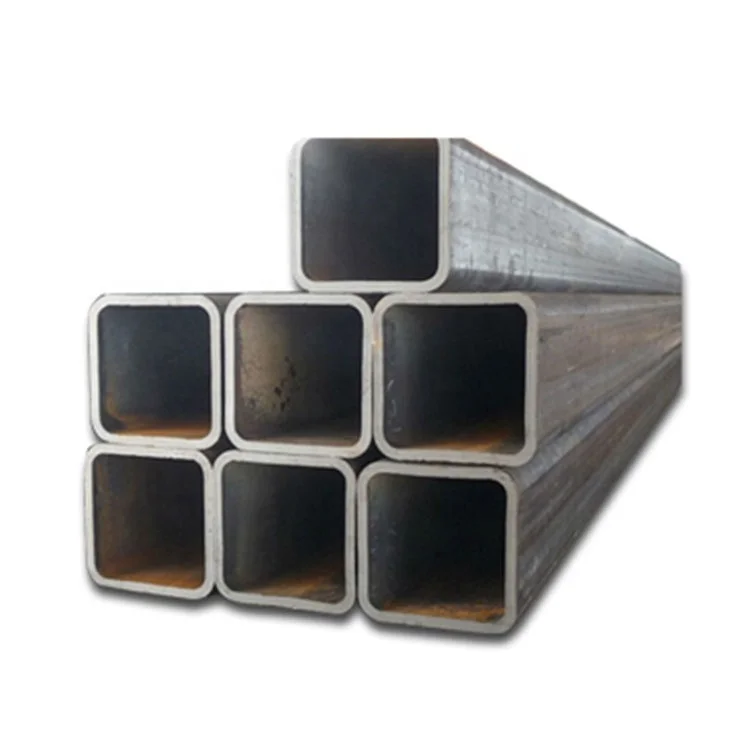 SHS RHS ASTM A500 Steel Pipe 100 x 100 MM MS Square Steel Tube