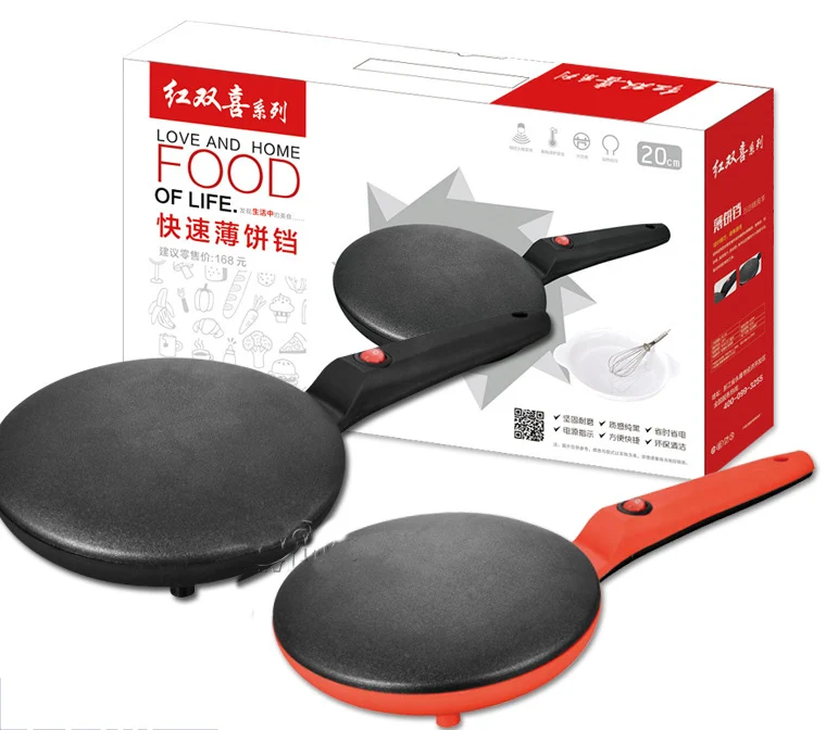 Household Multi-function Electric Egg Pancake Pan Non-stick Spread Pan Crepe Machine Maker