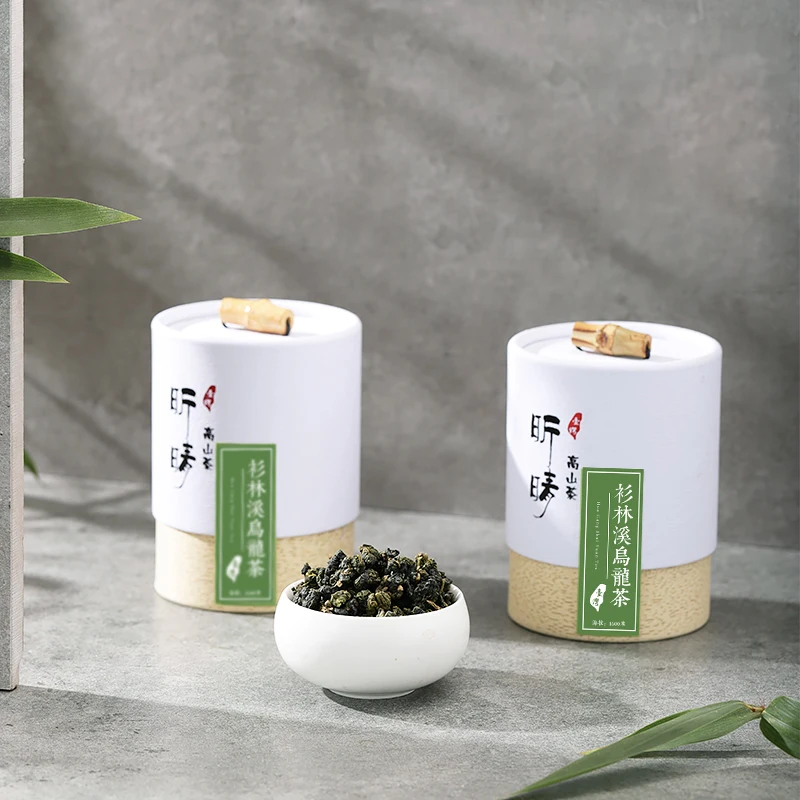 Taiwan Shanlinxi Oolong Green Tea 75g/box Natural Scented Balloon Handmade High Grade Quality  Wholesale tea art