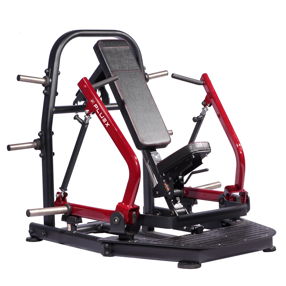Commercial Multigym Multi  Equipment Gym exercise  Low row strength trainer pull down  plated loaded chest press