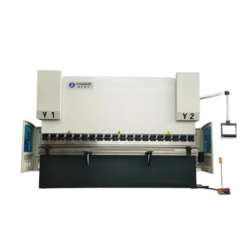 Hydraulic CNC Press Brake Bender, Metal Sheet Bending Machine with DA58T System for Iron, Aluminum, Steel Plate Bend Forming (1600314249075)