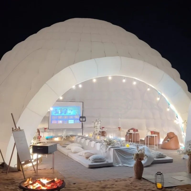 Оптовая цена купольные палатки надувные