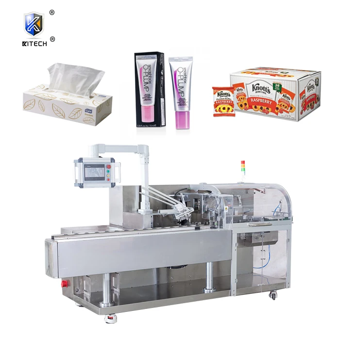 Автоматическая пищевая бумажная ткань Косметика печенье картонная машина/упаковочная машина