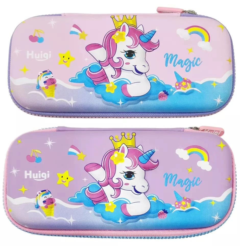 Multifunctional Stationery Box Pencil Case Custom Primary School Students 3D Cartoon Pencil Case