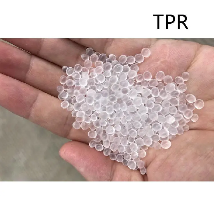 Factory Direct Sale Soft White TPR Plastic Particles Raw Material